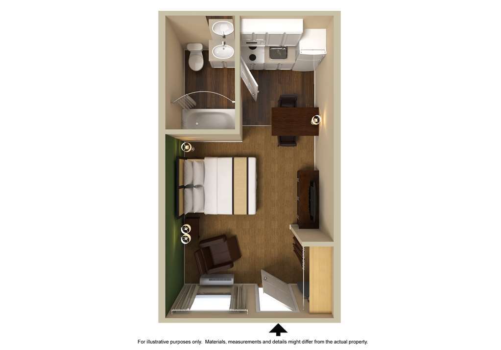Extended Stay America Suites - Houston - Willowbrook Bilik gambar